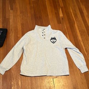 UConn Snap Sweatshirt